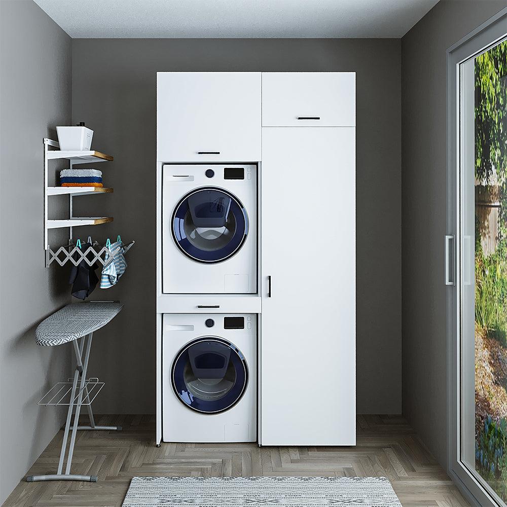 Roomart • Meuble machine à laver pour buanderie.HWD:145x127x66