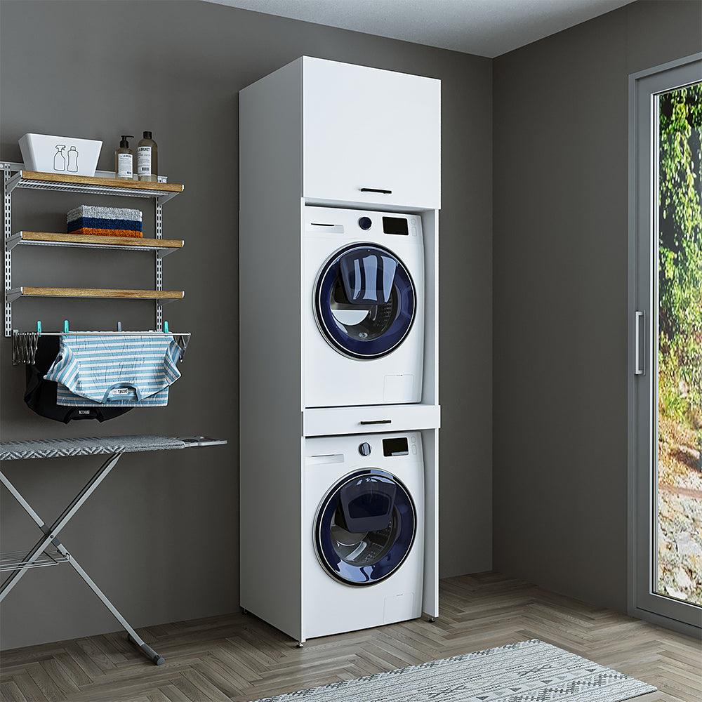 Washer dryer stacking online rack