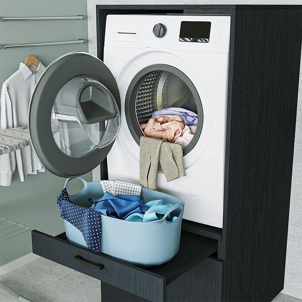 Meuble pour machine à laver sur mesure, disponible en 15 couleurs